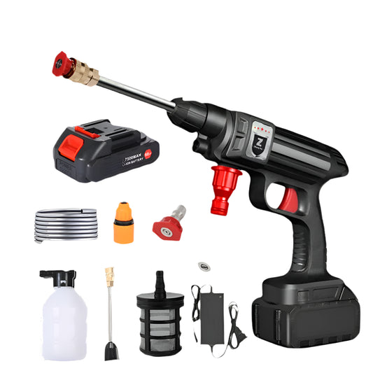 Cordless High Pressure Washer with 2 Batteries